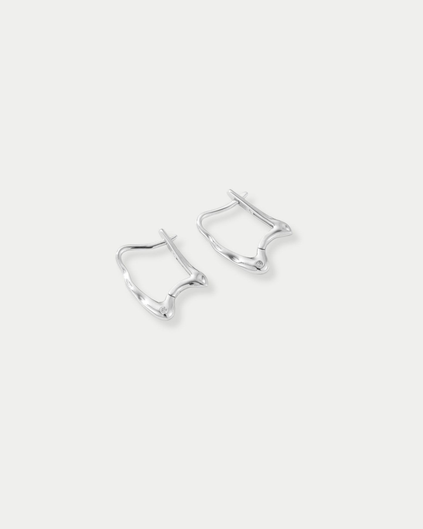 Splash Earrings Sterling Silver 925
