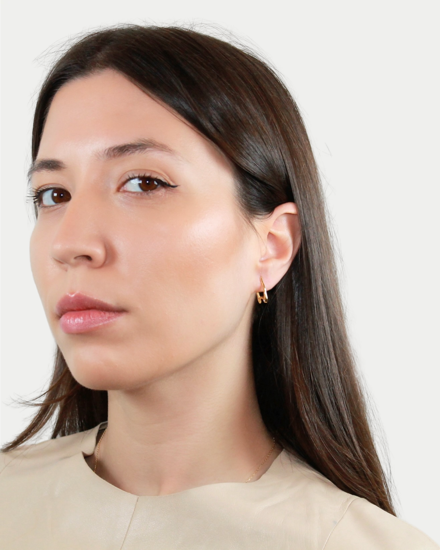 Splash Gold Earrings