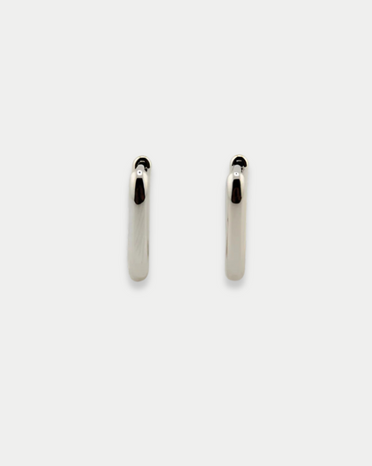 Rectangle Earrings Sterling Silver S925