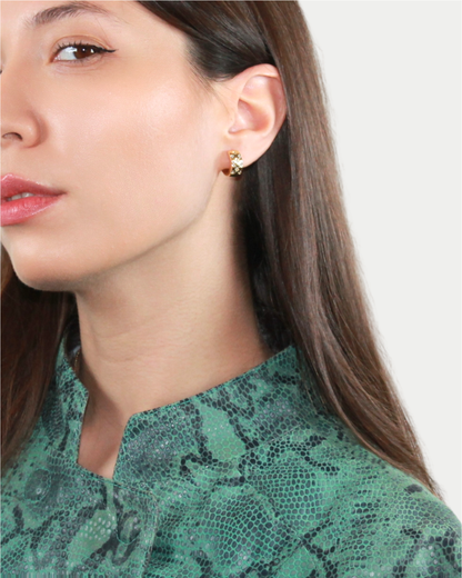 New York Gold Earrings