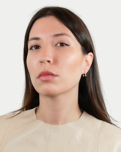 Splash Gold Earrings