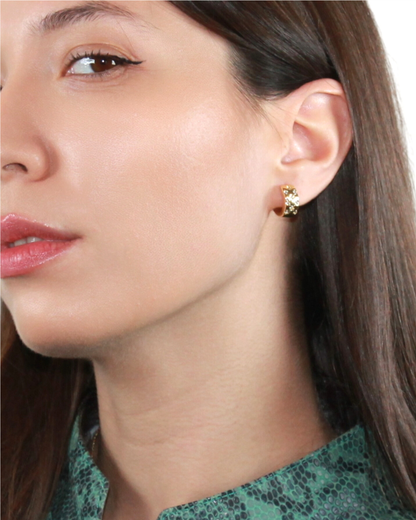 New York Gold Earrings