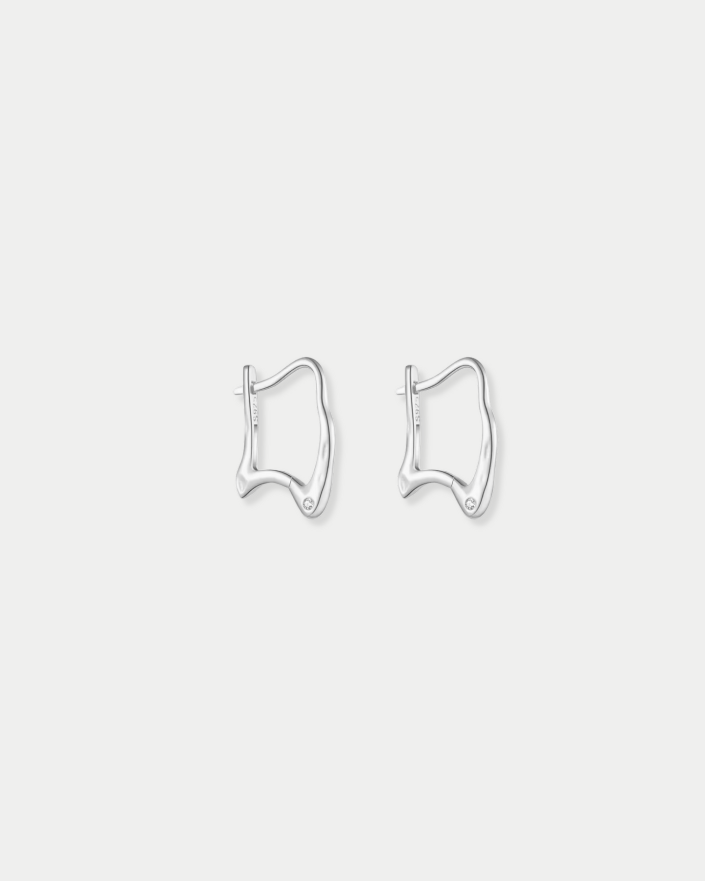 Splash Earrings Sterling Silver 925