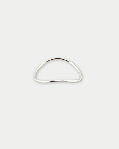 Wave Ring in Sterling Silver S925